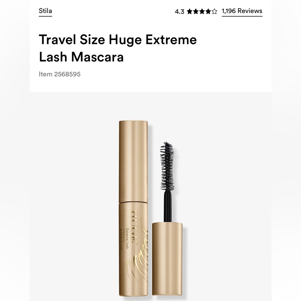 Pick 8/$50 Stila Mini Huge Extreme Lash Mascara🆕